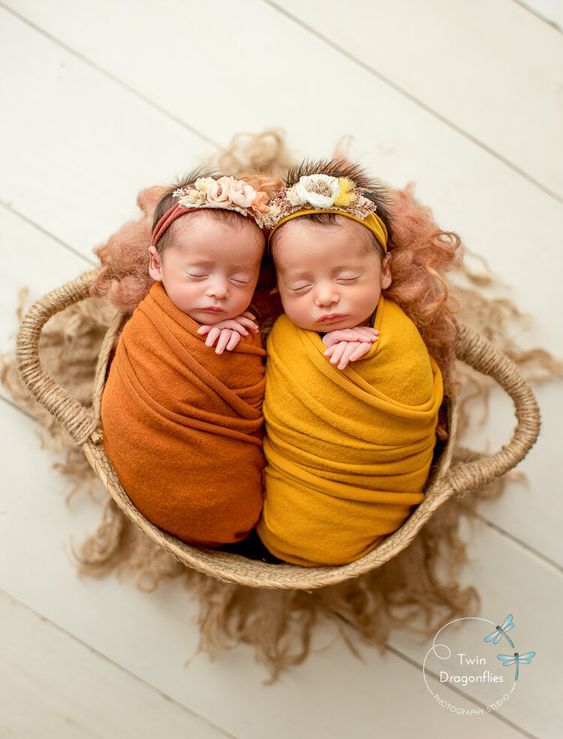 ensaio newborn gêmeas