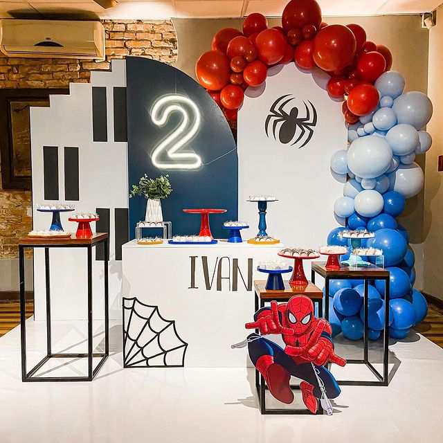 Decoração Homem Aranha: +55 ideias para a sua festa