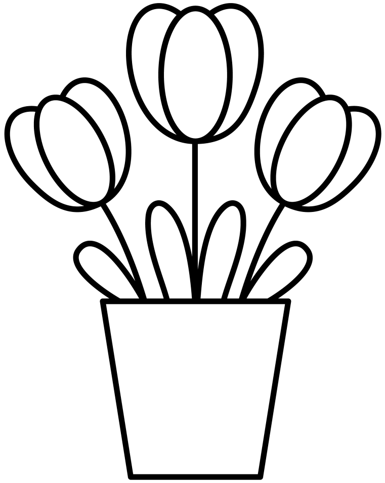 23 desenhos de flores para imprimir e colorir com crianças