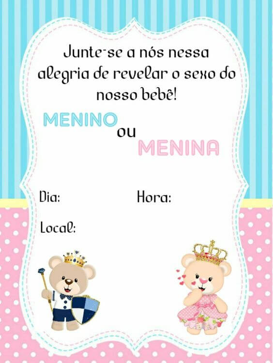 menino ou menina