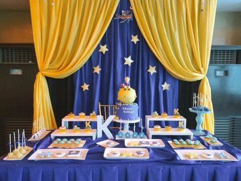 festa de aniversário infantil pequeno príncipe