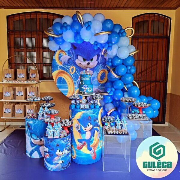 ideia de decoração sonic