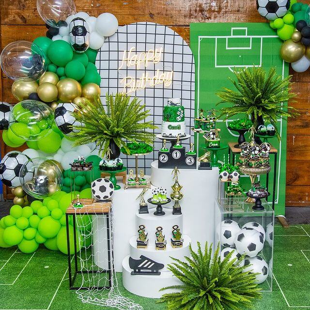 Decoração festa tema futebol: +65 dicas e ideias criativas