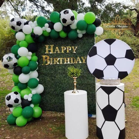 decoração aniversário infantil futebol
