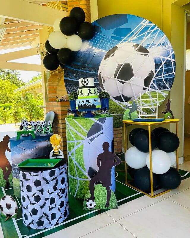 Decoração festa tema futebol: +65 dicas e ideias criativas