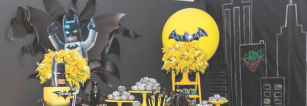 Festa do Batman: as 25 ideias de decoração mais inspiradoras
