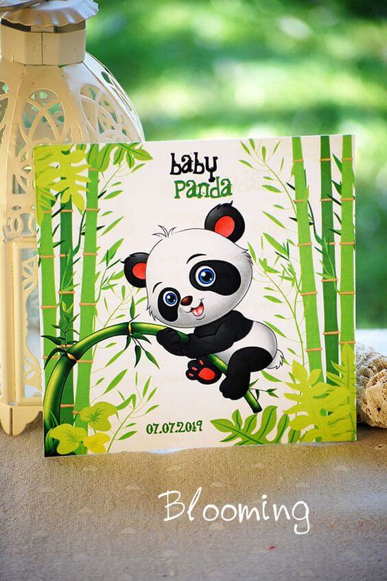 detalhes para festa infantil tema panda