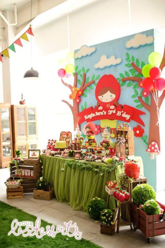 Festa Infantil Chapeuzinho Vermelho: As Melhores Ideias!