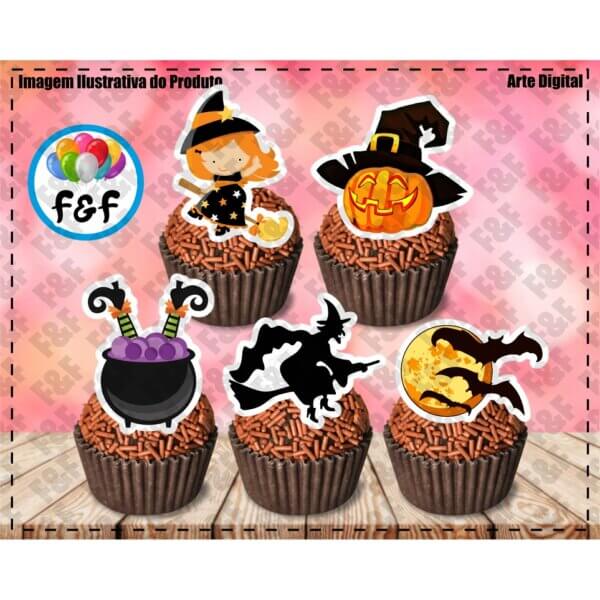 toppers docinhos de halloween