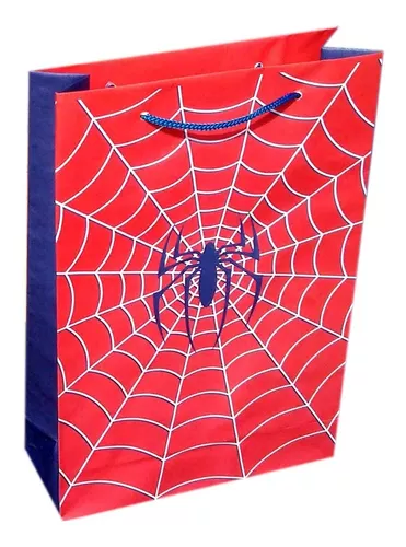 sacola para lembrancinha do homem aranha