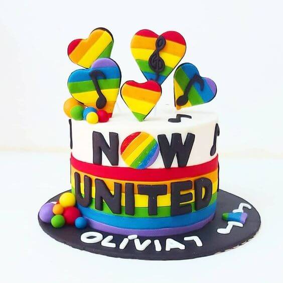 festa now united tema bolo