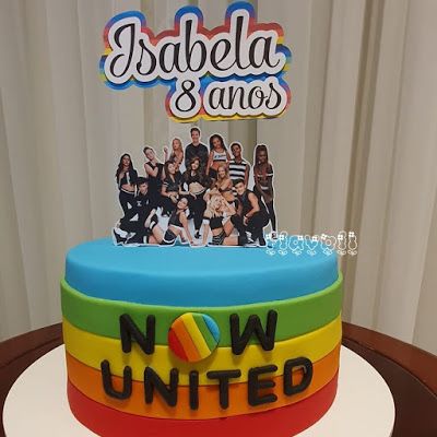 festa now united ideia de bolo