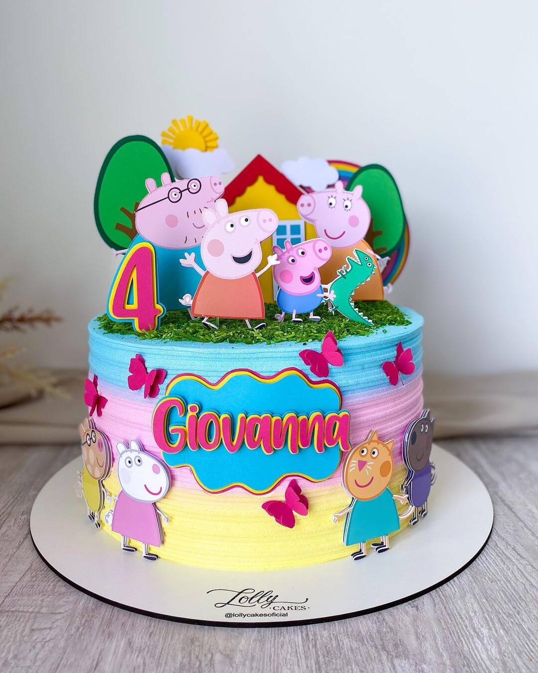 Bolo Peppa Pig 35 Modelos Perfeitos Para Sua Festa
