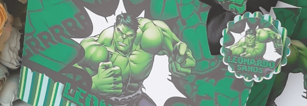 Lembrancinha Hulk: as ideias mais criativas para sua festa