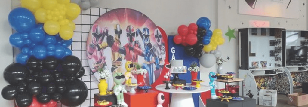 Festa Power Rangers: ideias e inspirações exclusivas