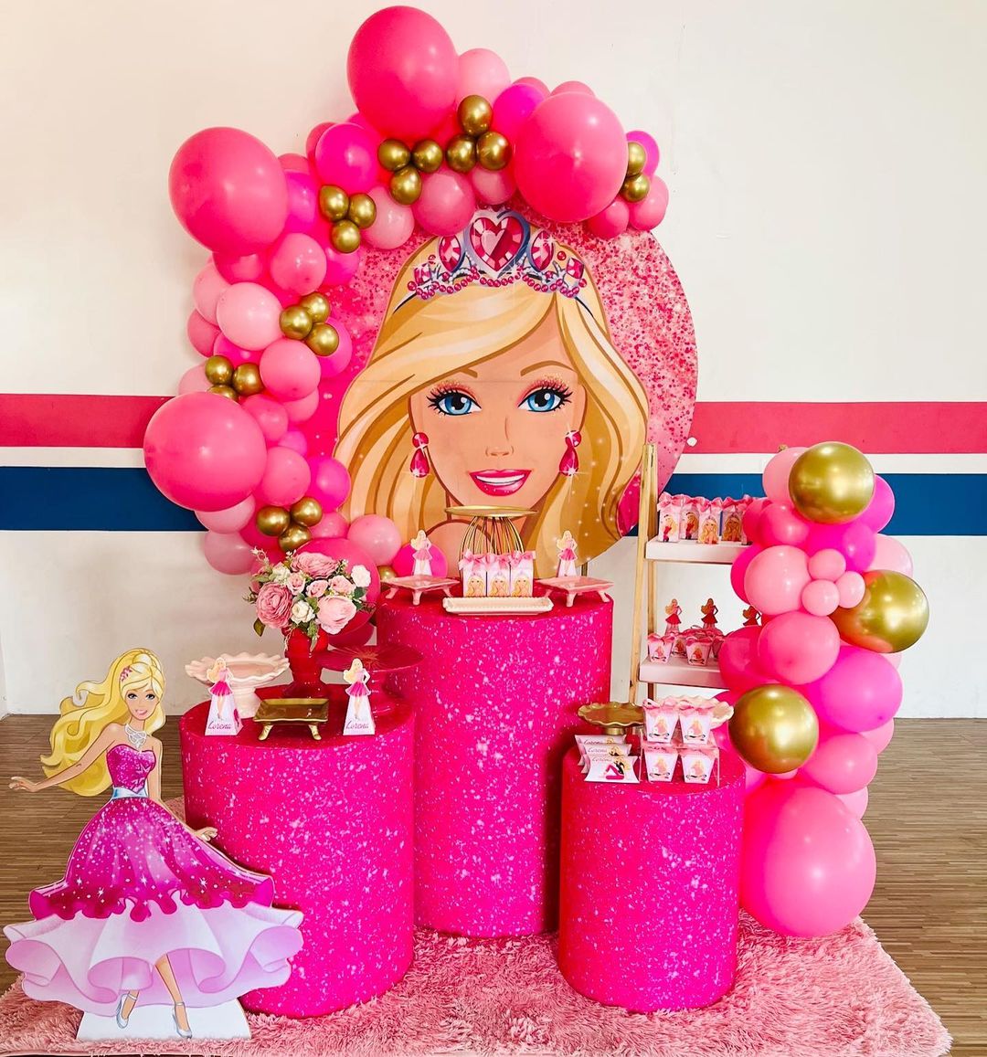 mini table barbie