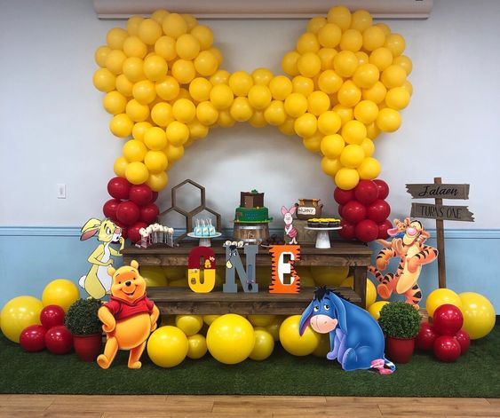 festa infantil ursinho pooh