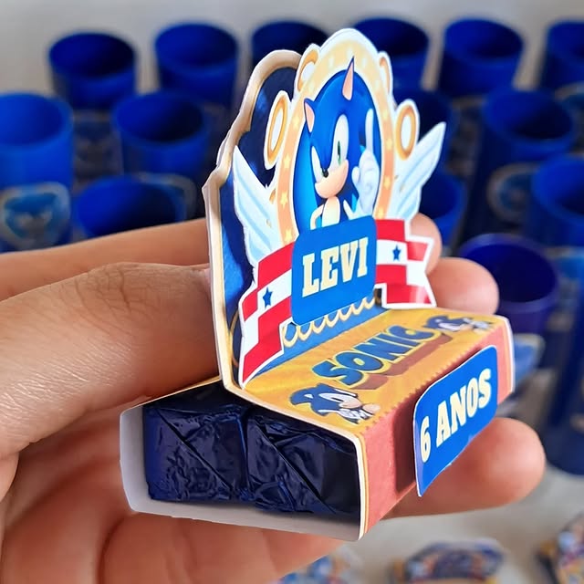 Lembrancinha Sonic: +50 ideias para sua festa infantil