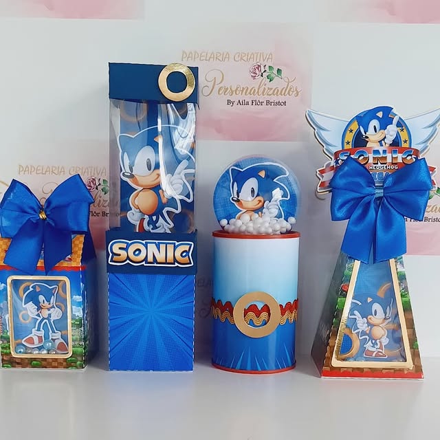 Lembrancinha Sonic: +50 ideias para sua festa infantil