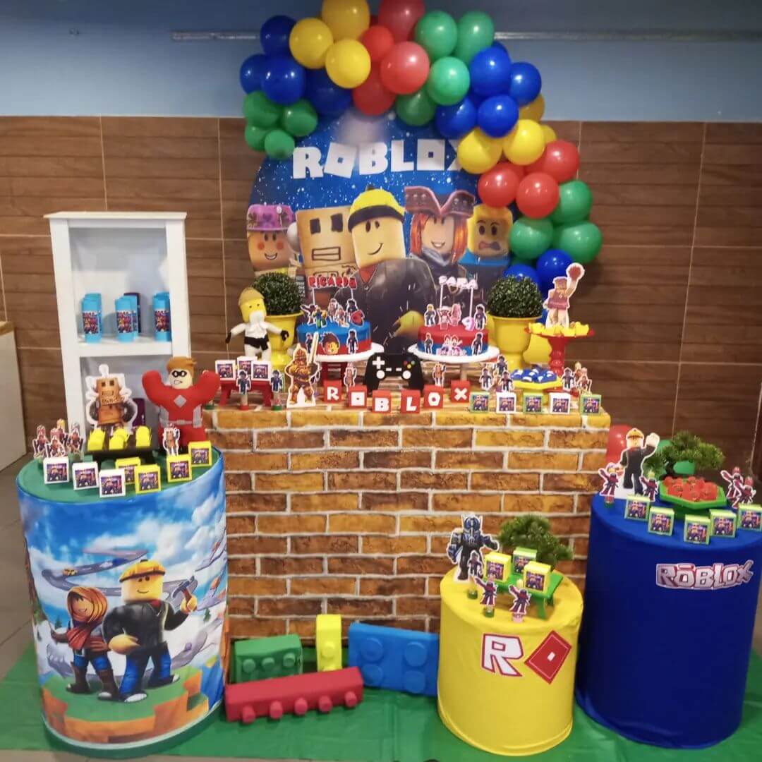 Idéias para festa do Roblox ( fotos) 