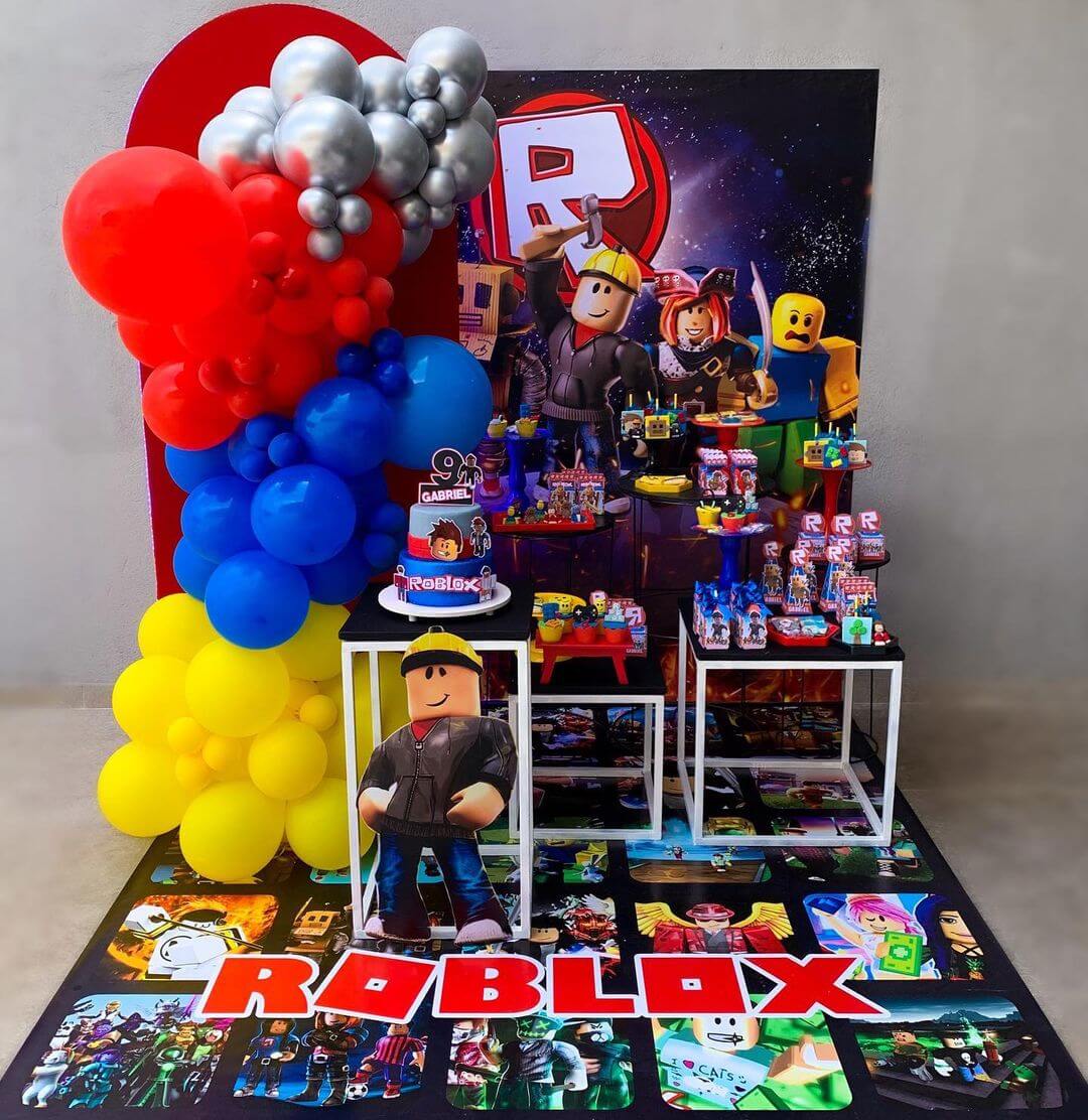 Festa De Aniversario Roblox