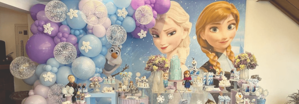GUIA COMPLETO: +120 inspirações de decoração da Frozen
