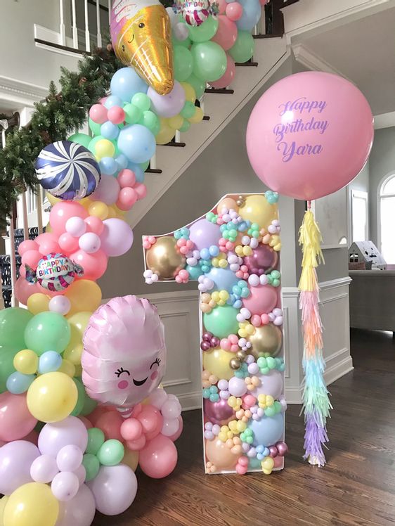 festa 1 ano balões