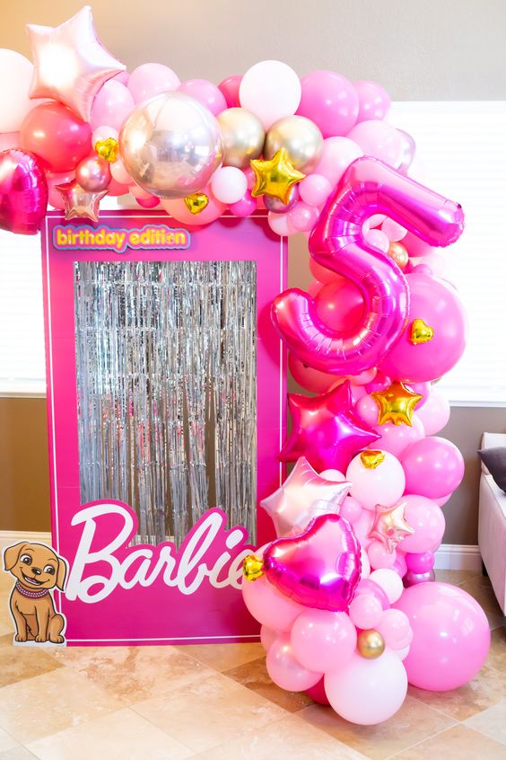balões barbie