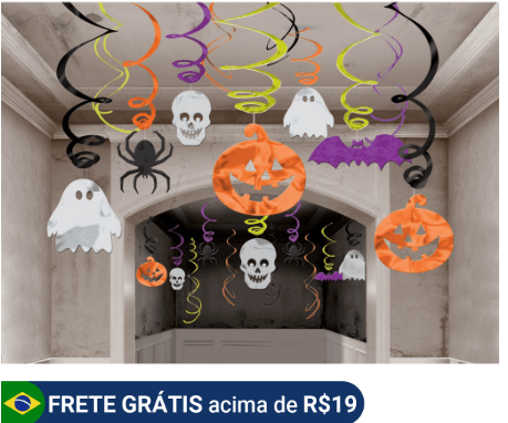 ideia decoração halloween em casa