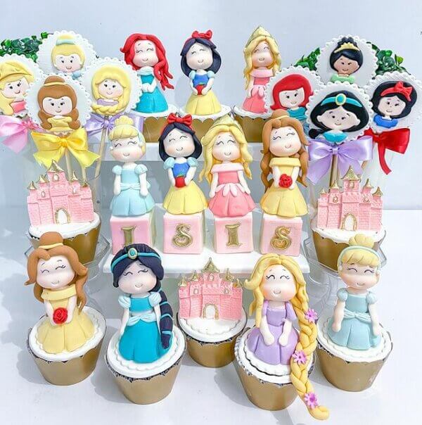 cupcake princesas