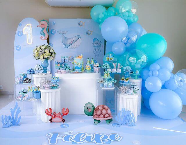 Festa Fundo do Mar: 100+ Ideias de Decoração, Bolo e Mais