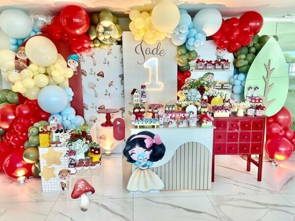 festa infantil princesas disney