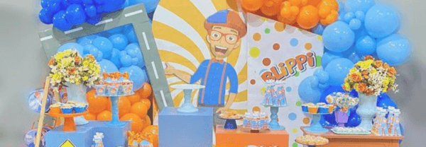 Decoração Festa Blippi: +30 ideias e tutoriais