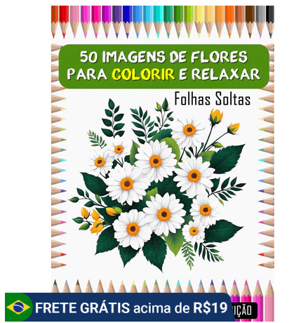 desenhos de flores para colorir