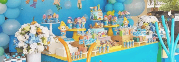 Festa Bubble Guppies: +35 ideias da decoração ao bolo