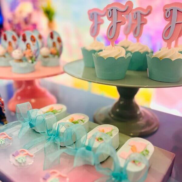 cupcake festa infantil menina