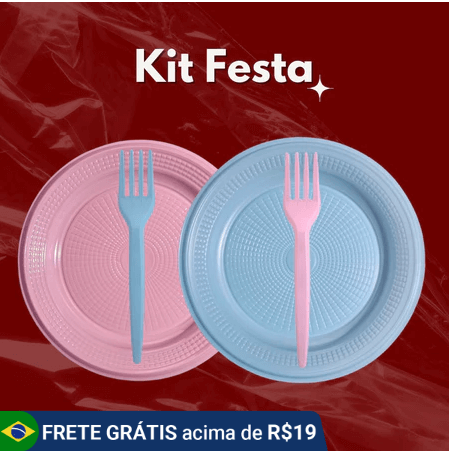 kit para festa infantil pratinhos