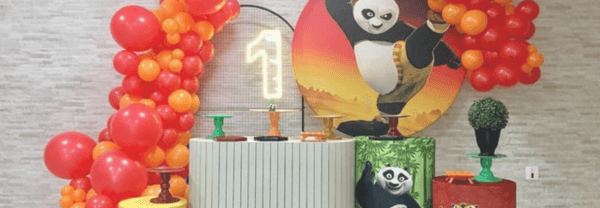 Festa Kung Fu Panda: +37 ideias, dicas e tendências