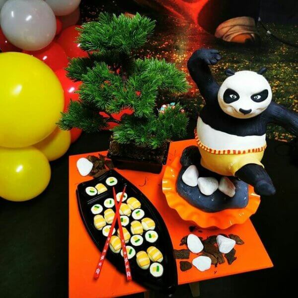 festa tema kung panda