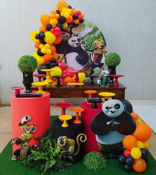 decoração kung fu panda 