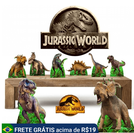 kit display festa infantil dinossauro