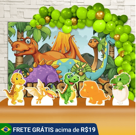 festa tema dinossauro baby