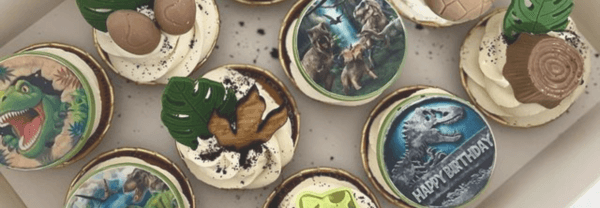 Cupcake Dinossauro: +27 inspirações para sua festa infantil