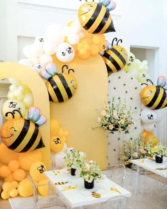 festa infantil abelhinha