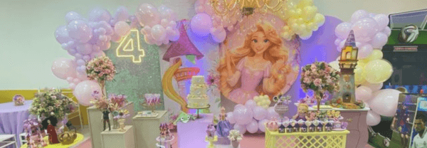 Decoração Rapunzel: +55 dicas e inspirações para festa infantil