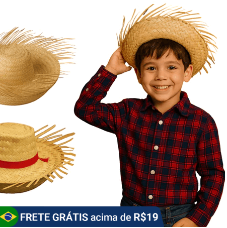 festa junina infantil chapéu