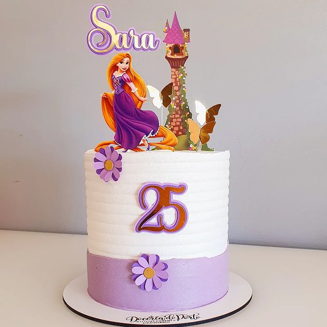 Bolo da Rapunzel: ideias mágicas para uma festa inesquecível