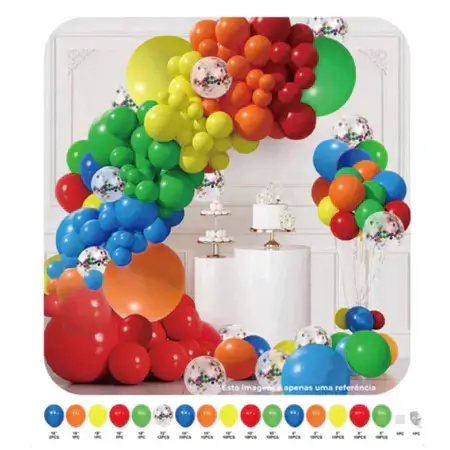 balões para festa bolofofos