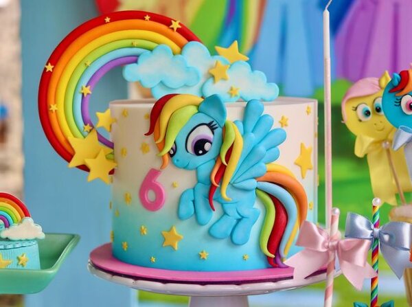 bolo festa my little pony