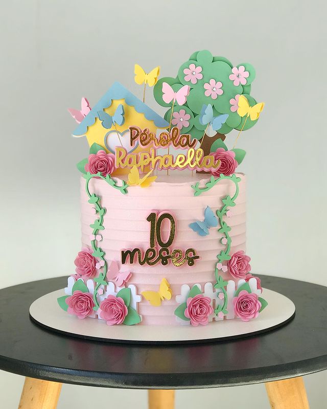 Bolo Jardim Encantado 35 Ideias Para Festa Infantil